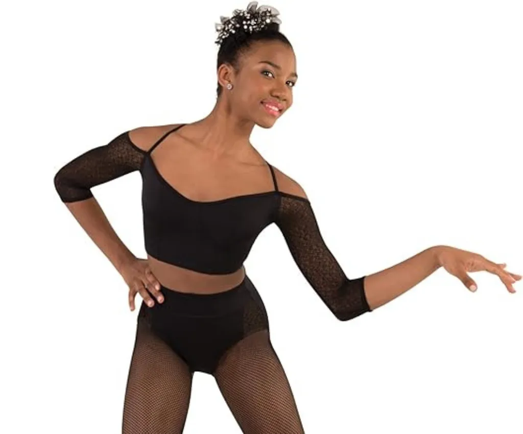 3/4 Mesh Sleeve Pullover Tiler Peck Design