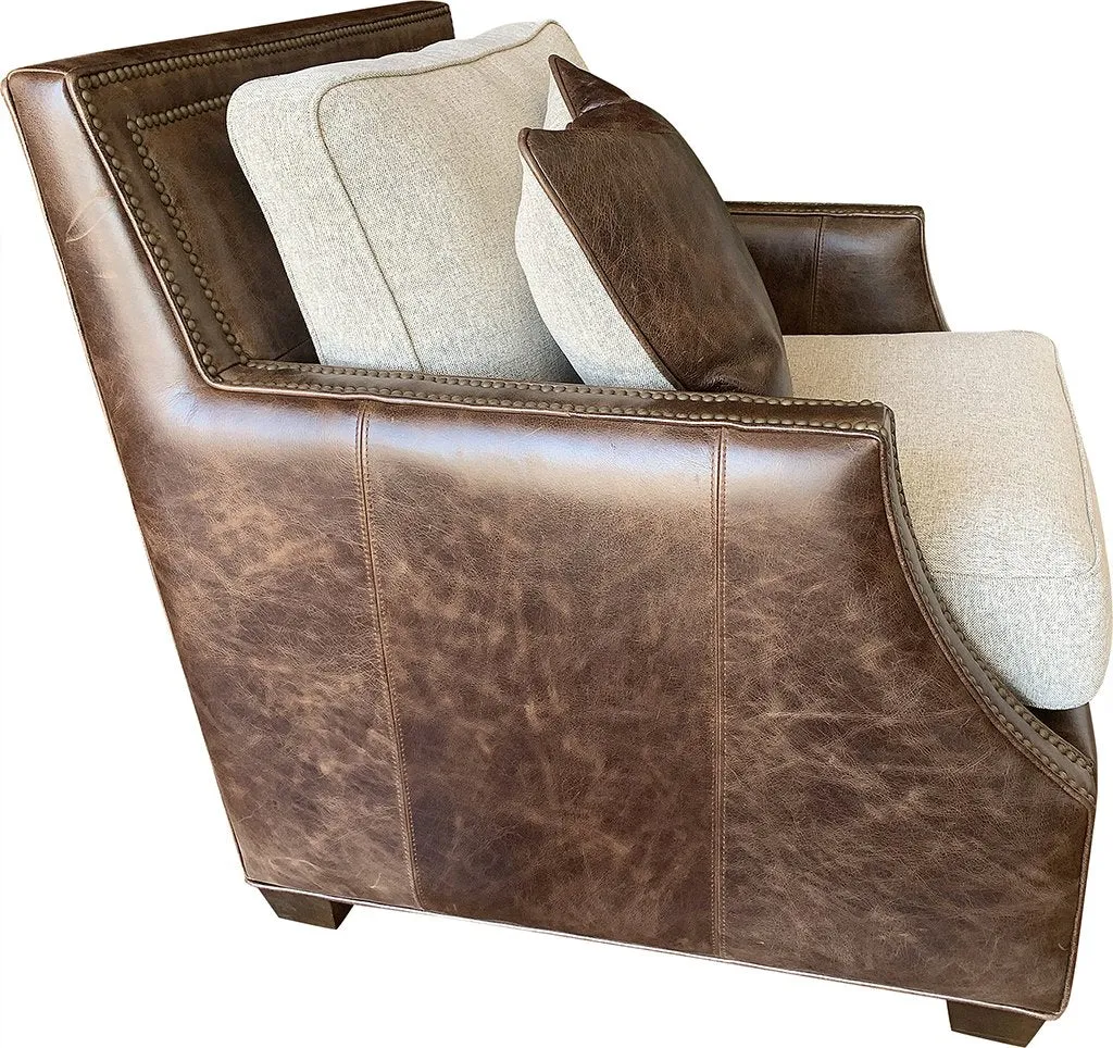 Adrian Contemporary Western Club Chair