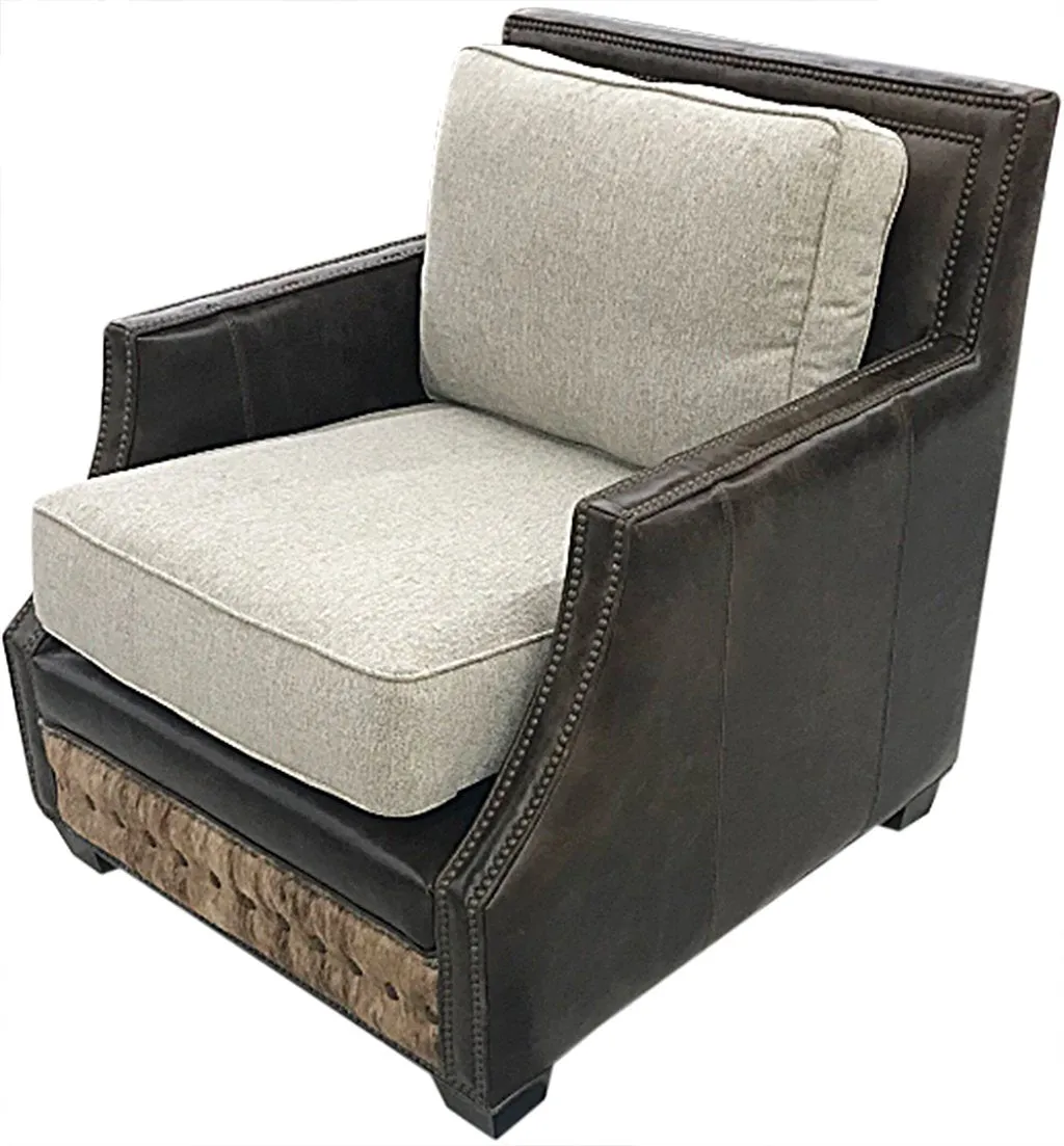 Adrian Contemporary Western Club Chair