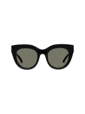 Air Heart Sunnies in Black/Gold