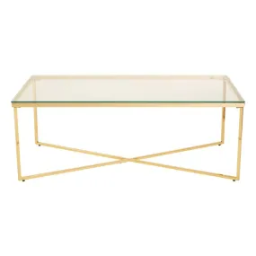 Allure Cross Base Coffee Table