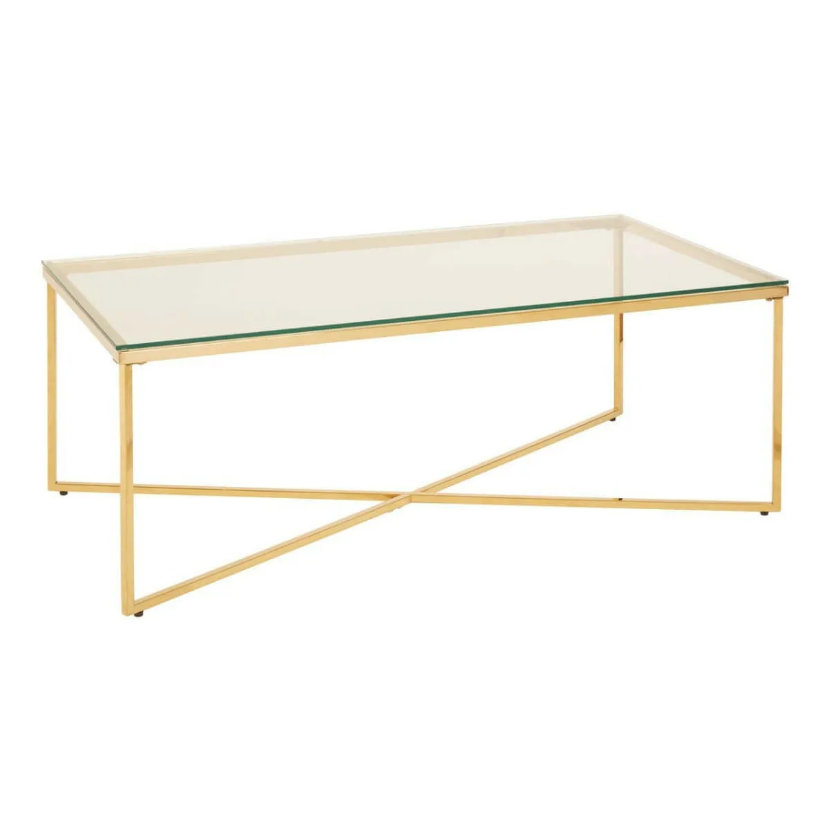 Allure Cross Base Coffee Table