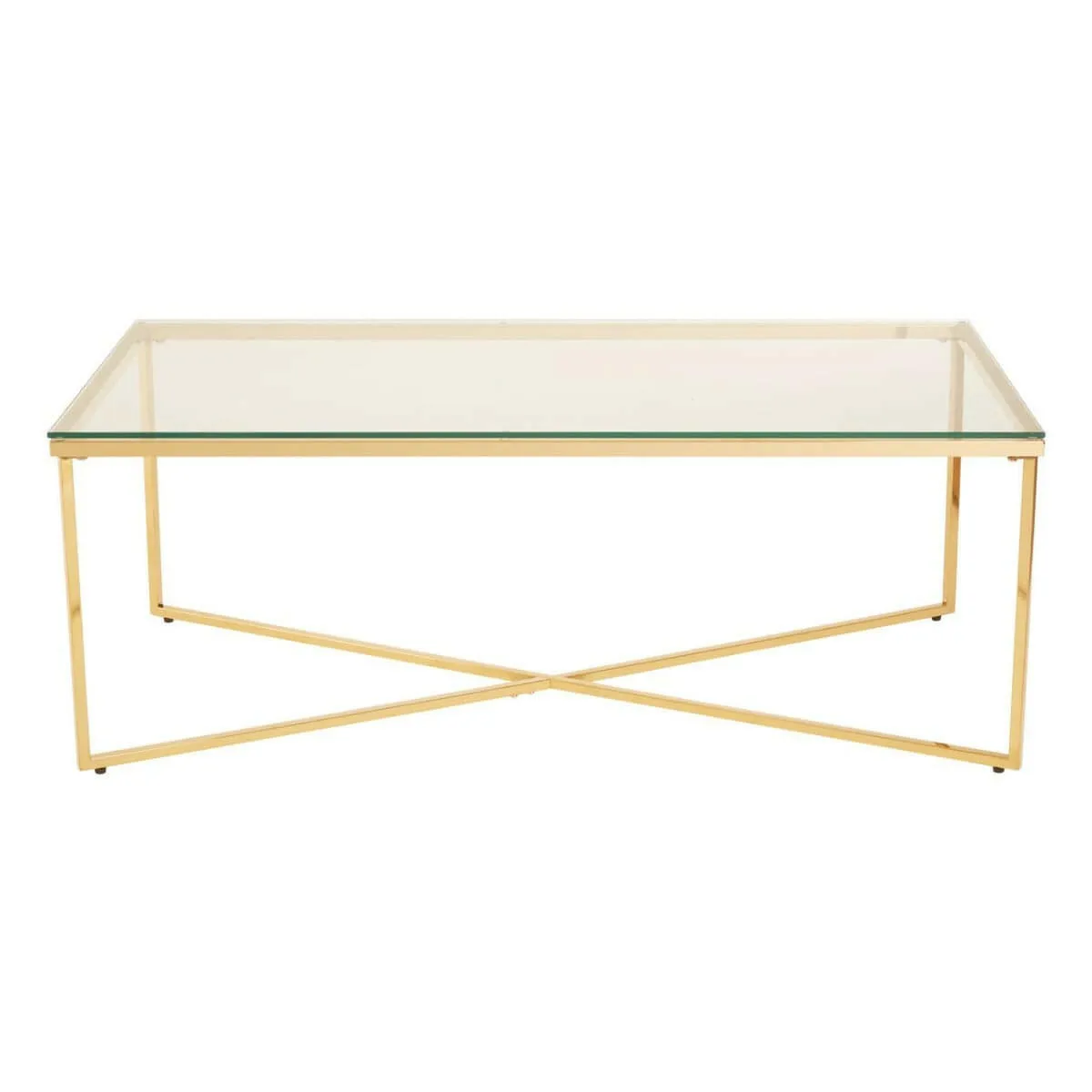 Allure Cross Base Coffee Table