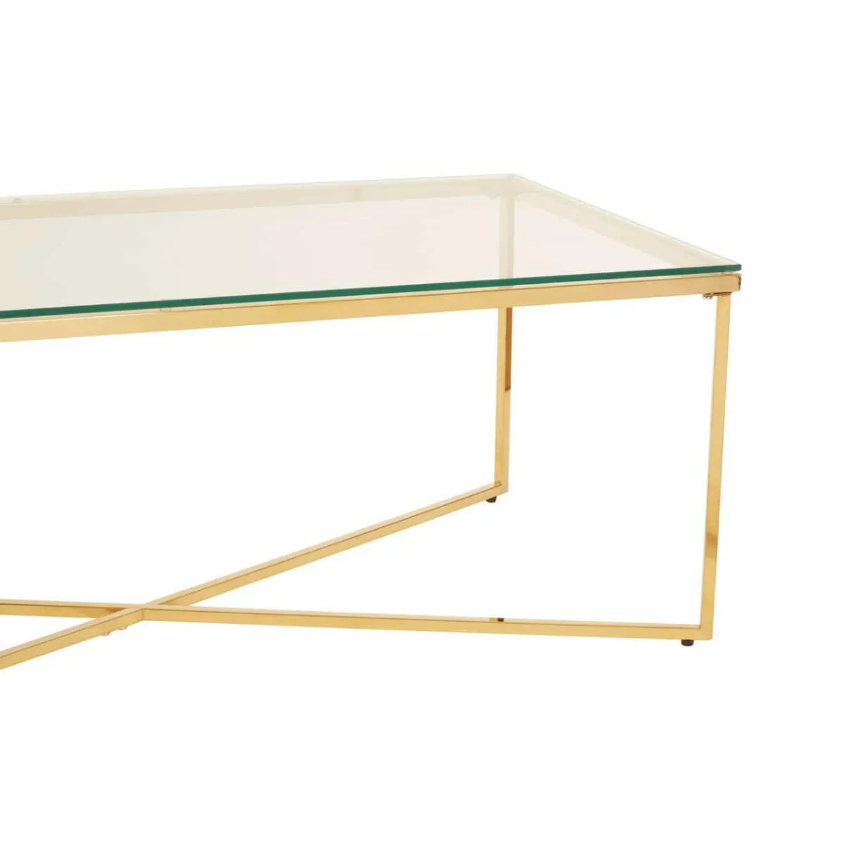 Allure Cross Base Coffee Table