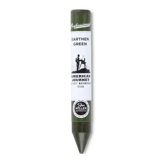 American Journey Artists' Watercolor Stick - Earthen Green