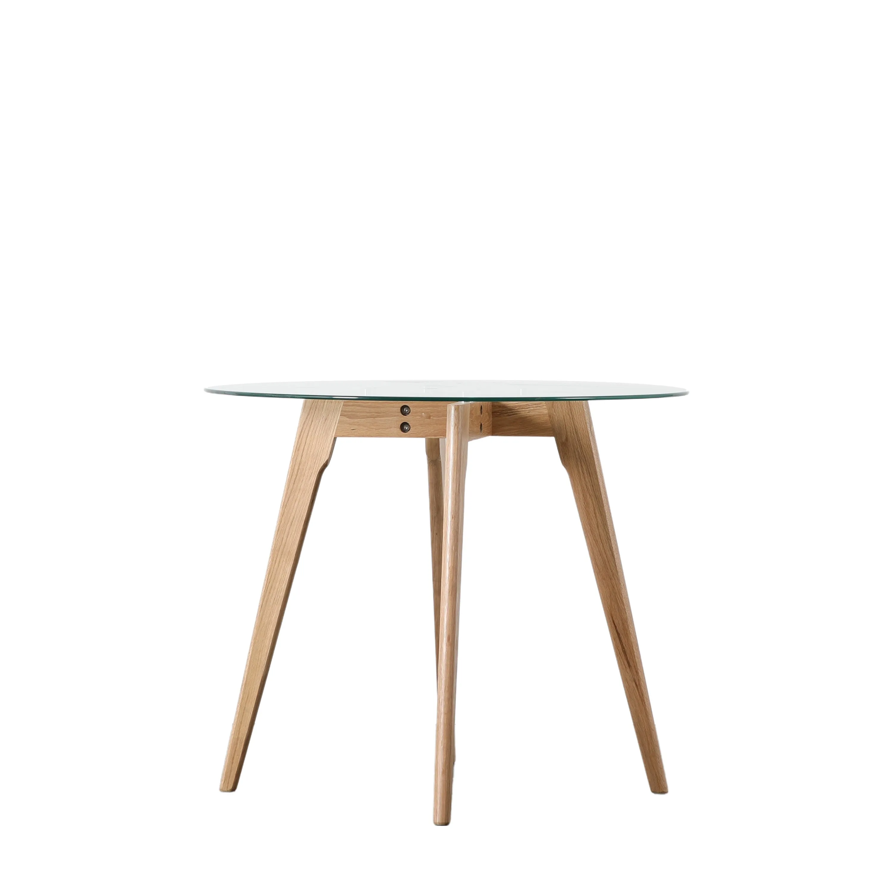 Amos Blair Round Dining Table Oak