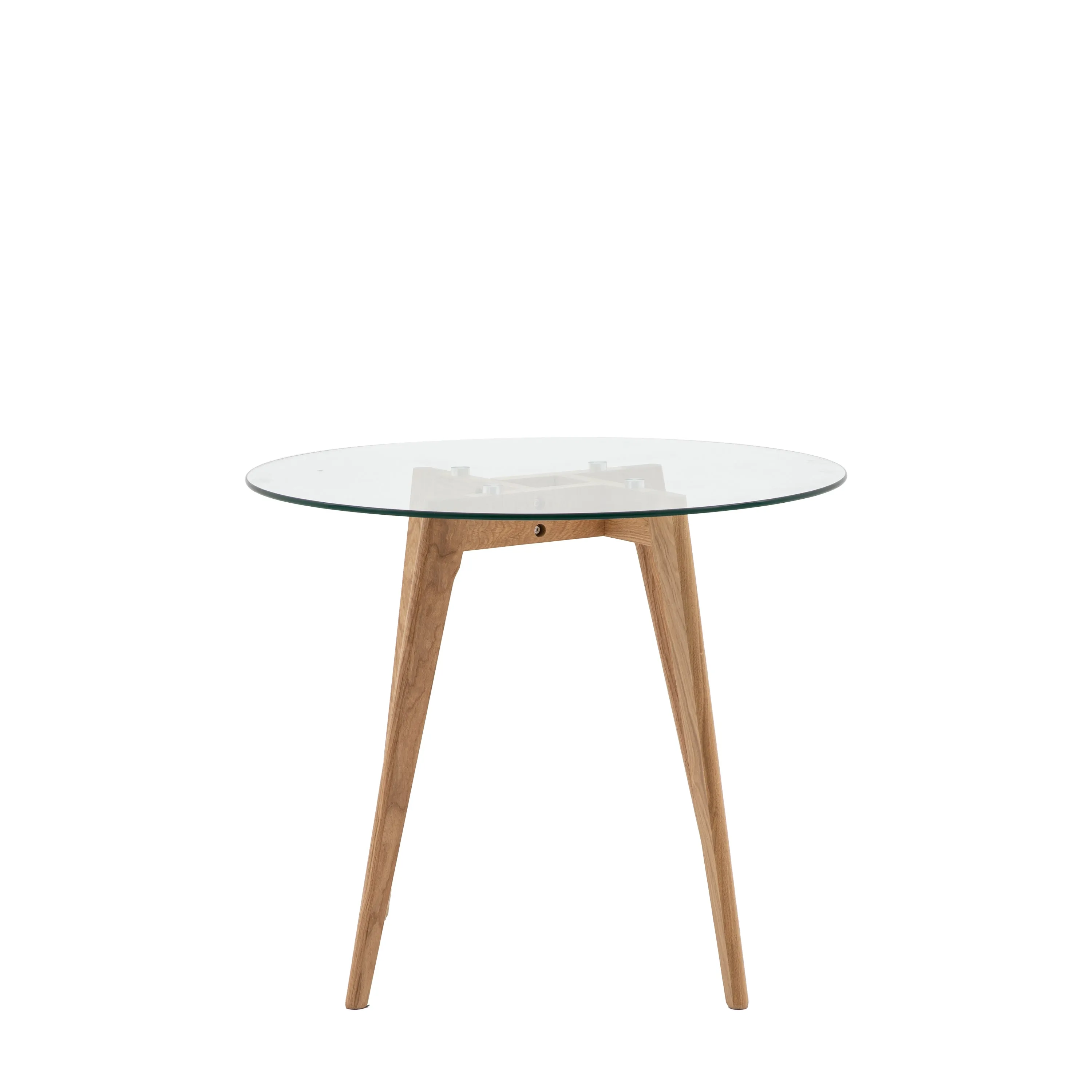 Amos Blair Round Dining Table Oak