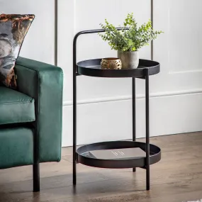 Amos Sennen Side Table Black