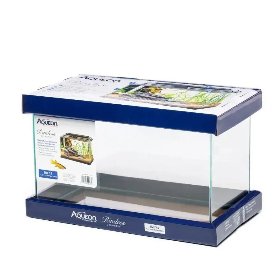 Aqueon Rimless Rectangle Aquarium