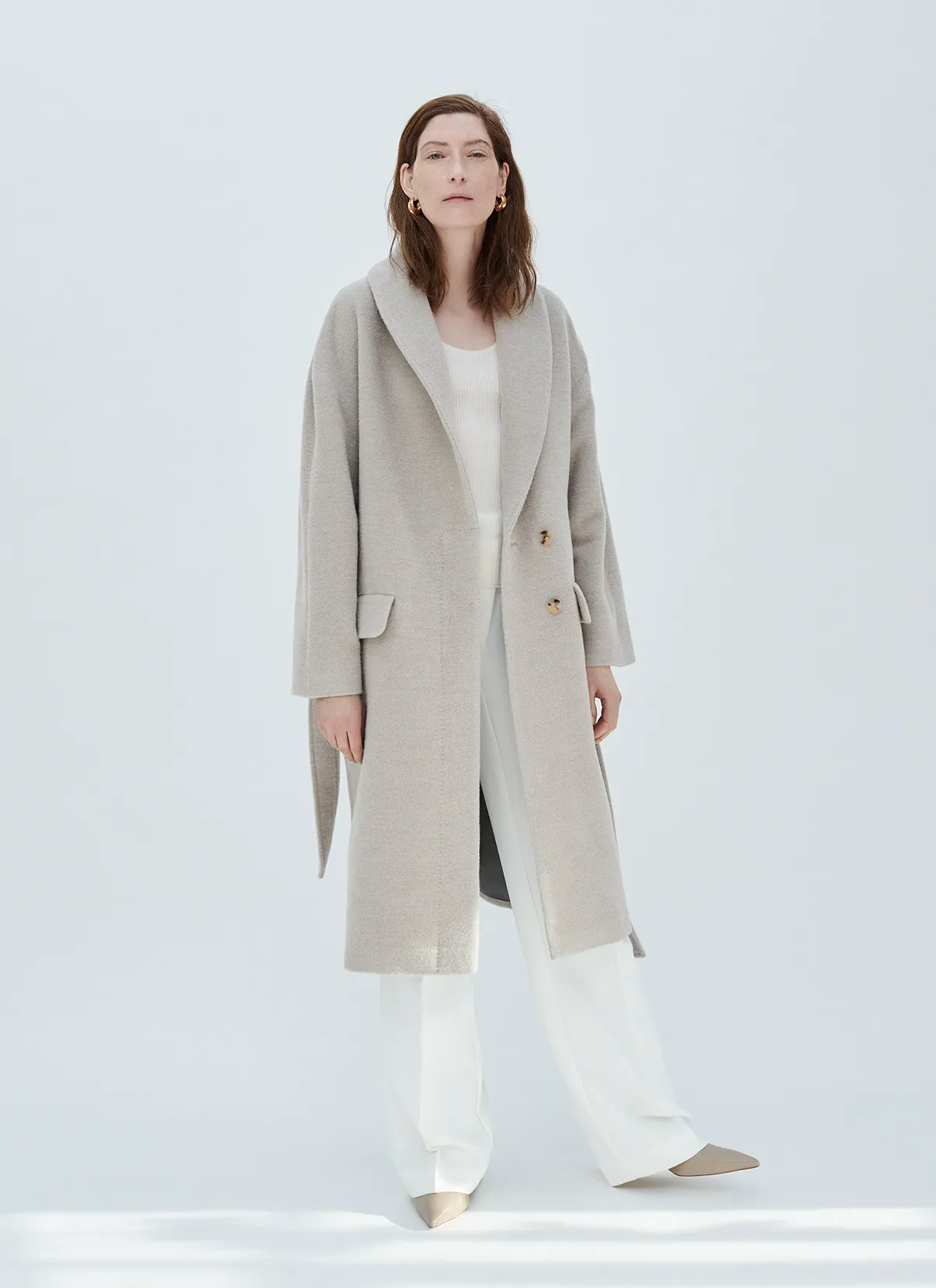 AUGUSTA COAT LIGHT GREY