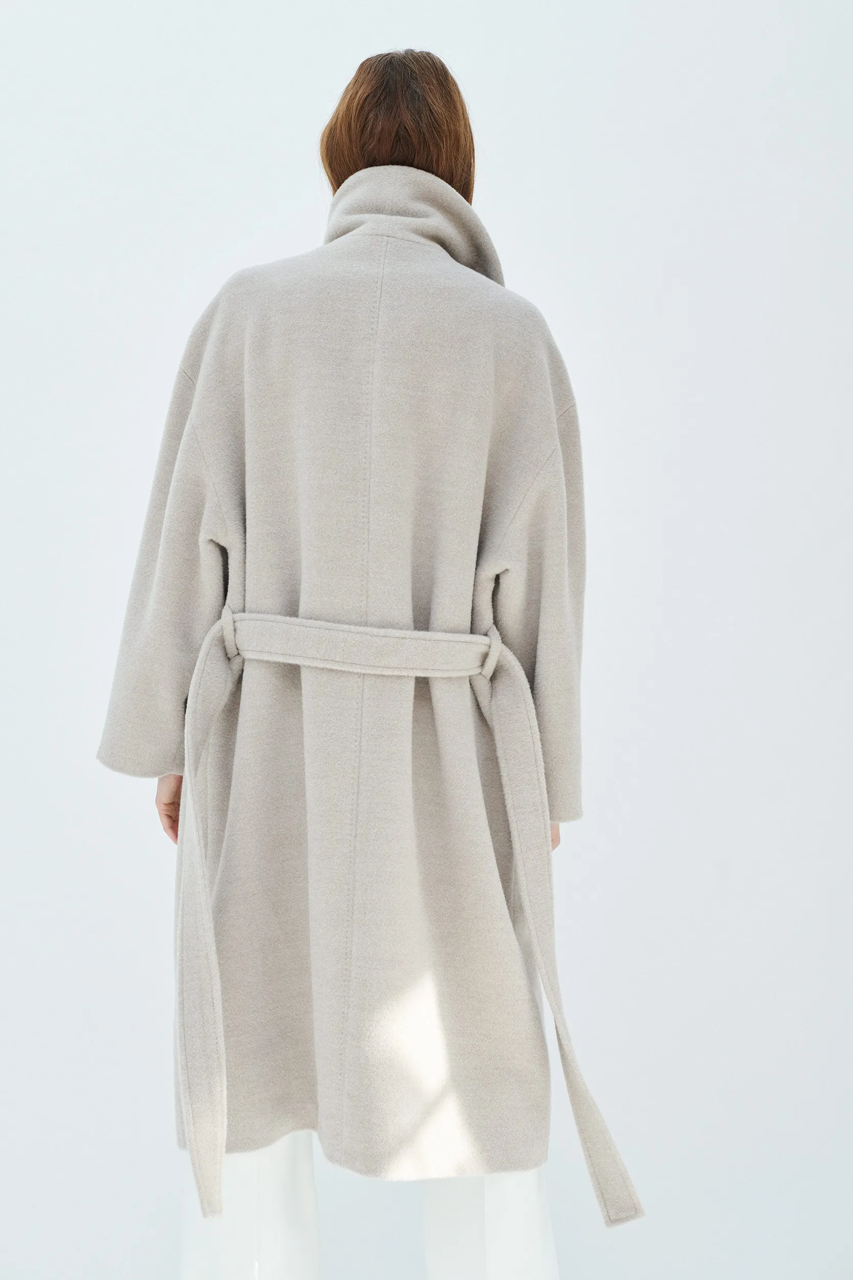 AUGUSTA COAT LIGHT GREY