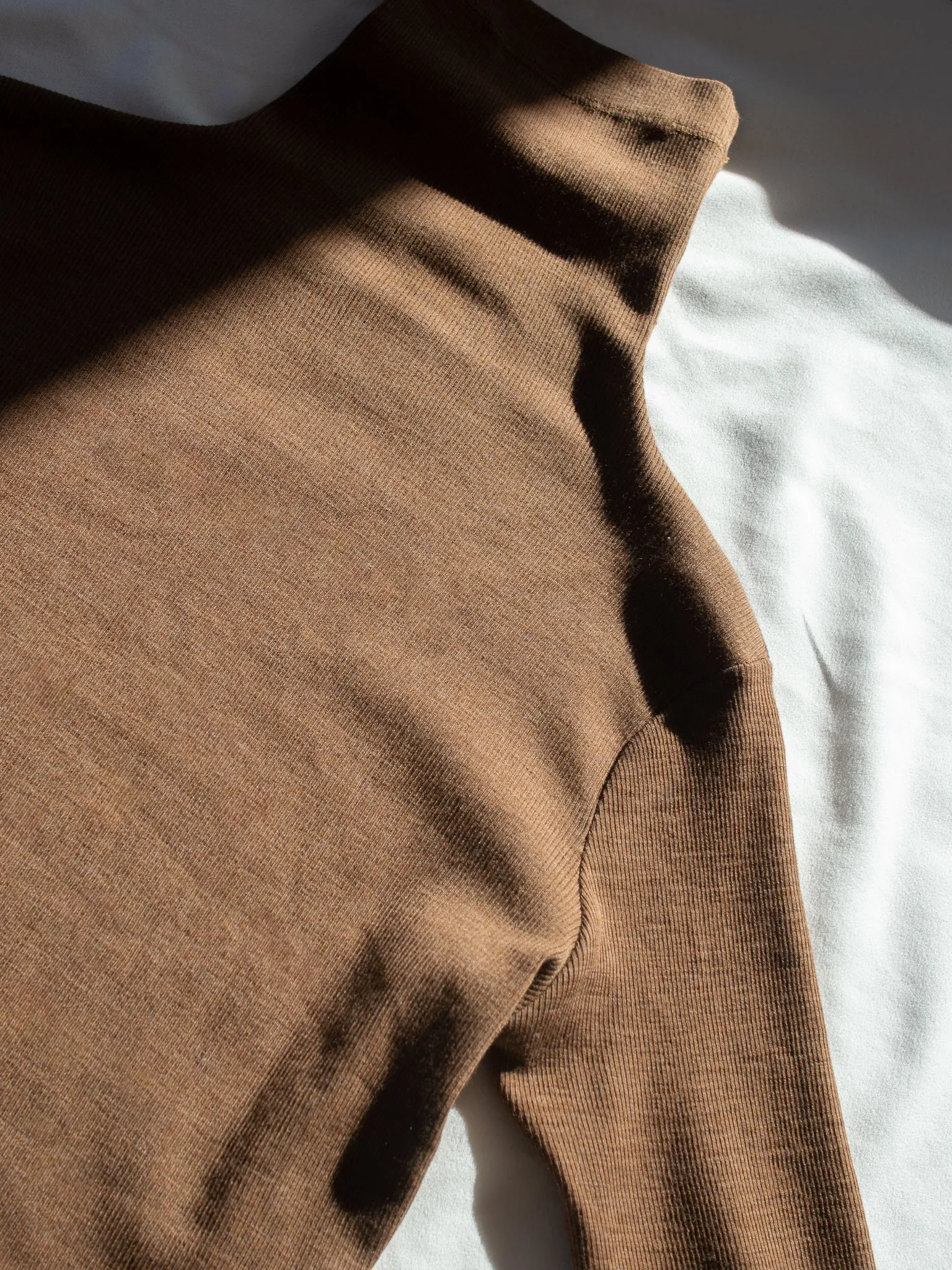 BALSAM cognac turtleneck