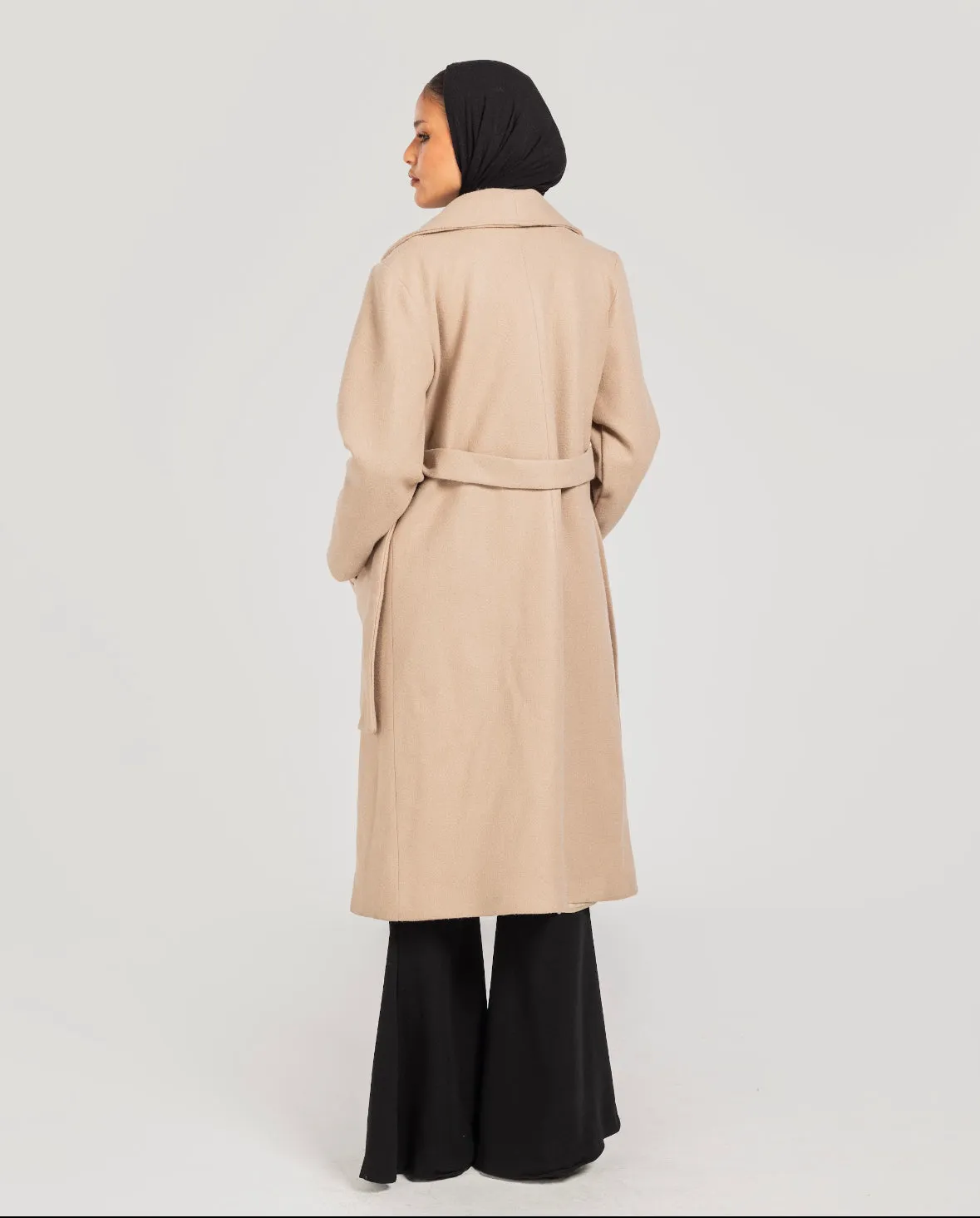 Beige Callar coat