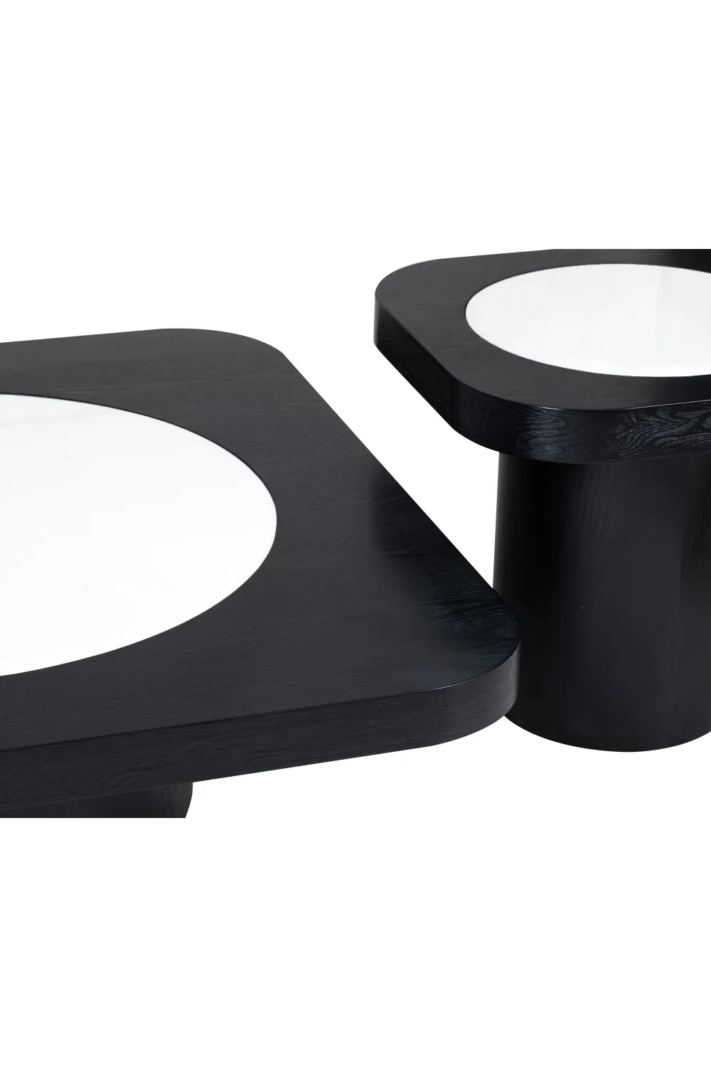 Black Ash Pedestal Coffee Table | Liang & Eimil Mythos