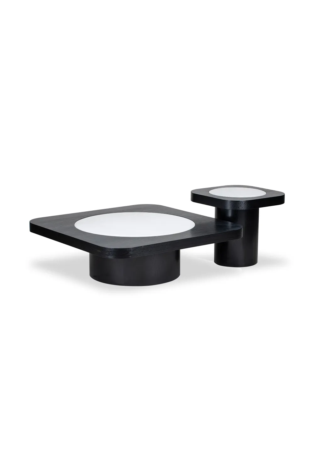 Black Ash Pedestal Coffee Table | Liang & Eimil Mythos