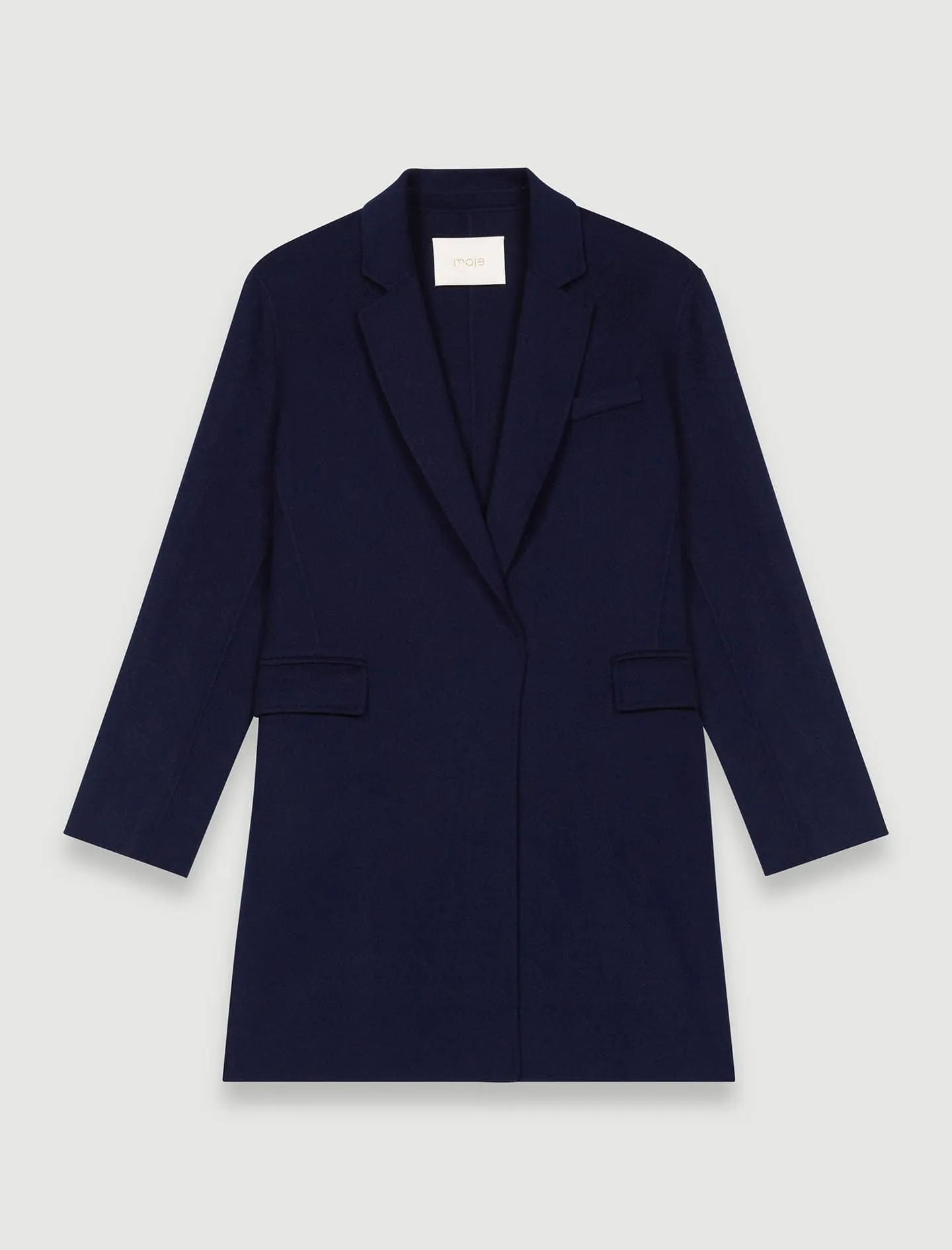 BLAZER-STYLE DOUBLE FACE COAT