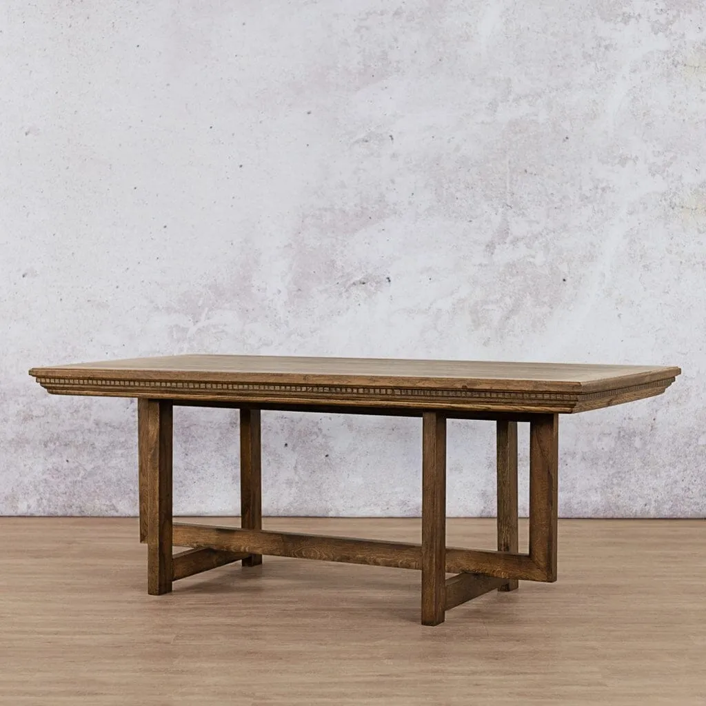 Bolton Fluted Wood Dining Table - 1.9M / 6 Seater