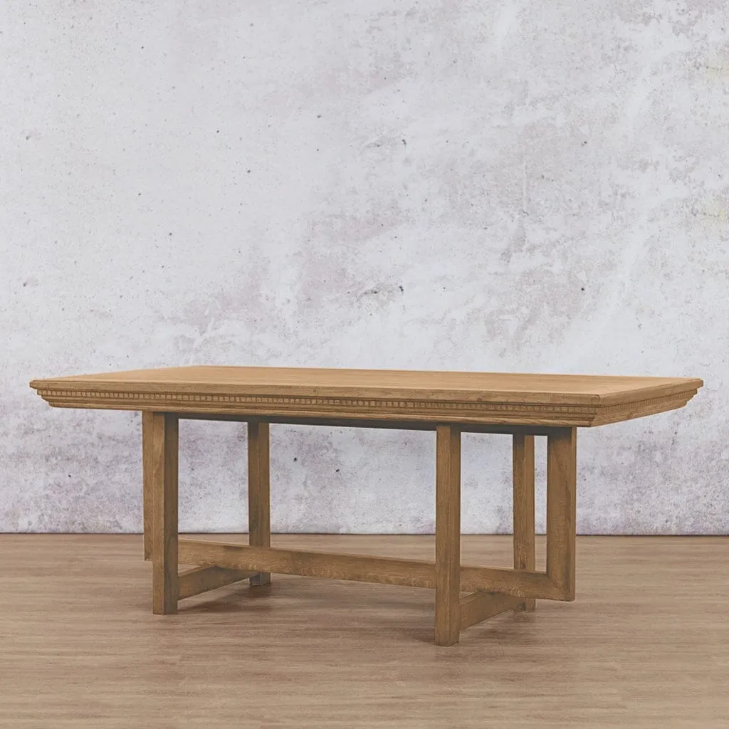 Bolton Fluted Wood Dining Table - 1.9M / 6 Seater