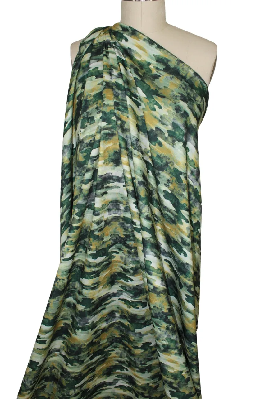 Camo C'mon Double Knit - Greens