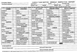 CARGO TANK MOTOR VEHICLE INSPECTION BOOKLET WAS $7.91 NOW $4.50 - CLEARANCE