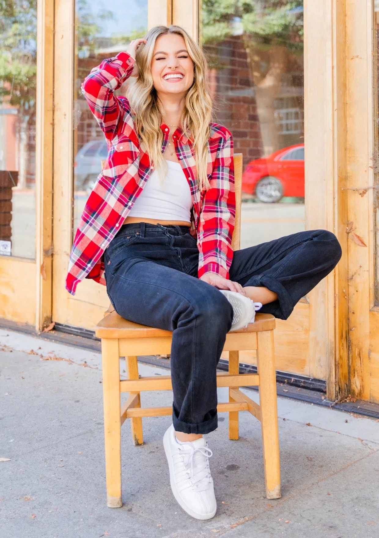 Checkered Plaid Shirt