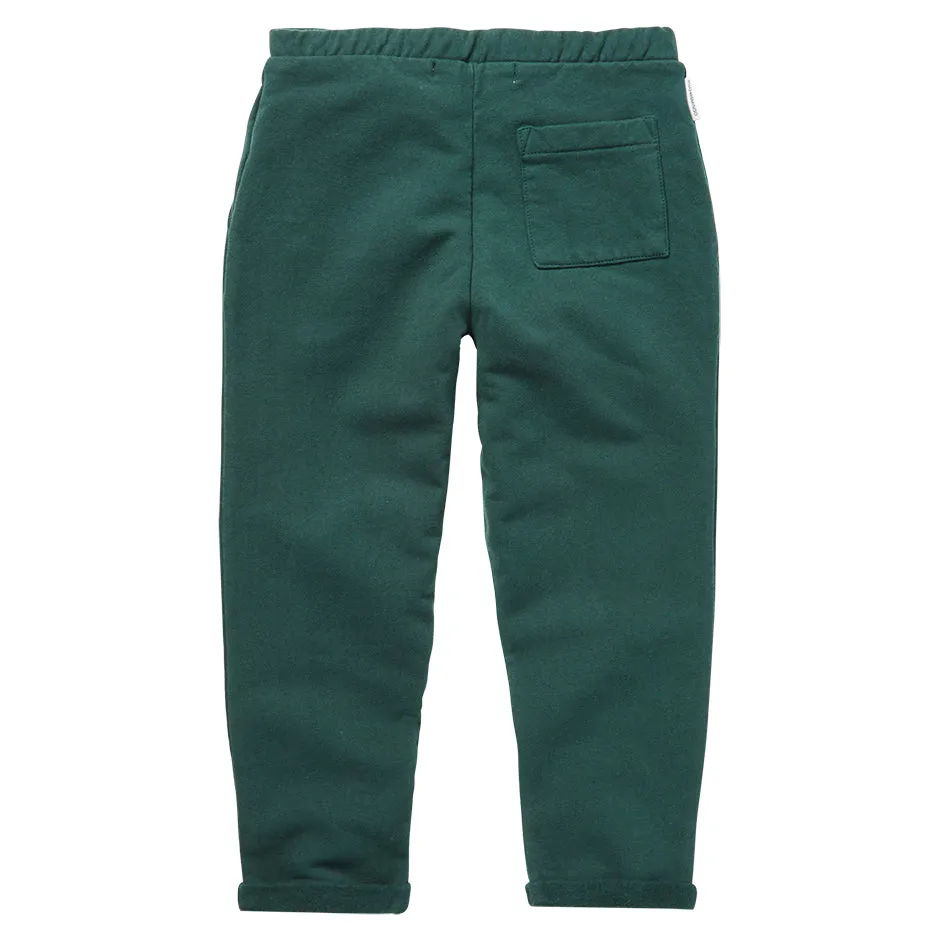 Chino Cropped Dark Emerald