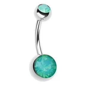 Classique Opaline Gem Belly Button Rings