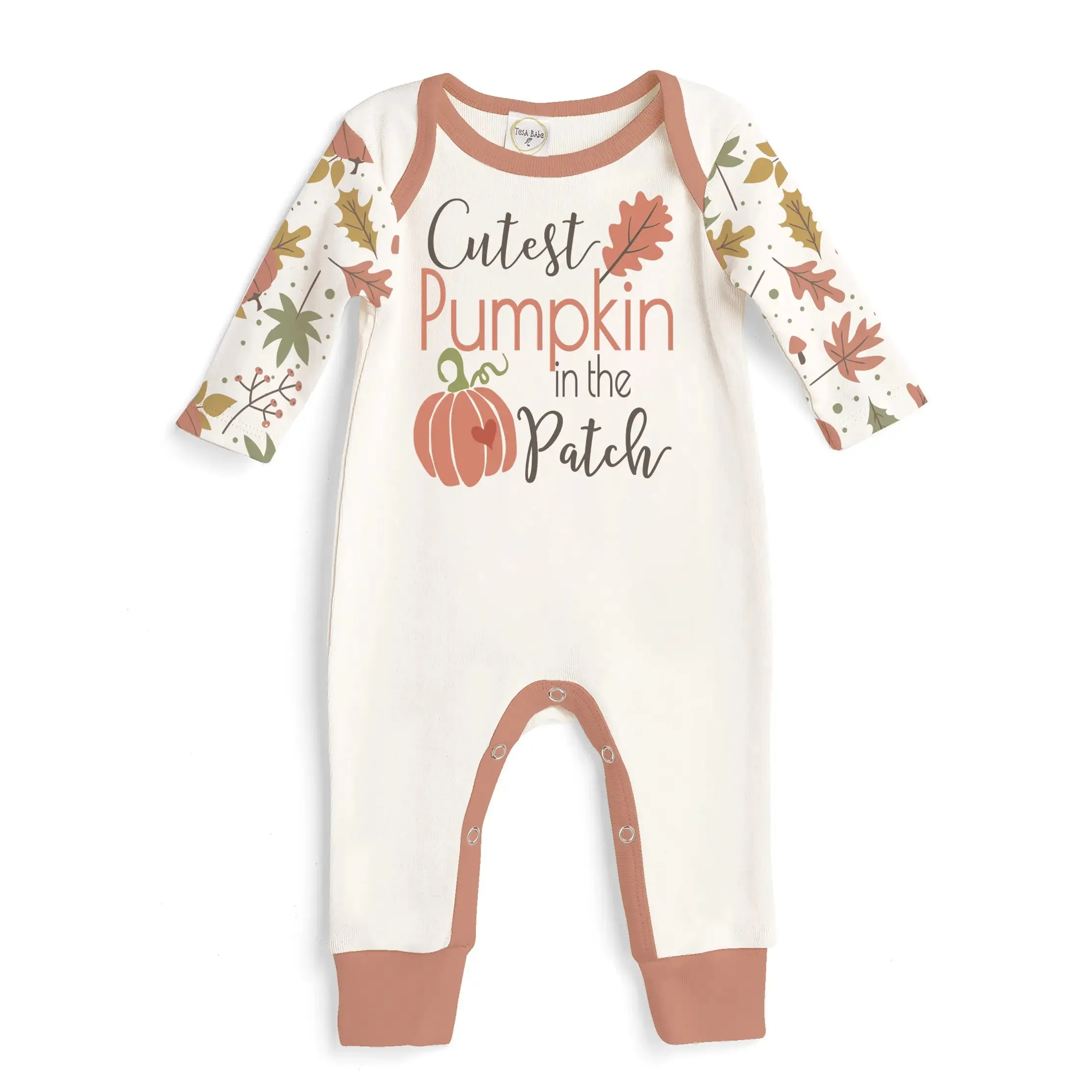 Cutest Pumpkin Lap Shoulder Romper