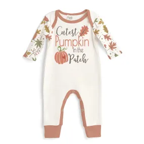 Cutest Pumpkin Lap Shoulder Romper