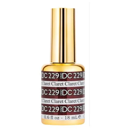 DND DC Gel Nail Polish - Claret #229