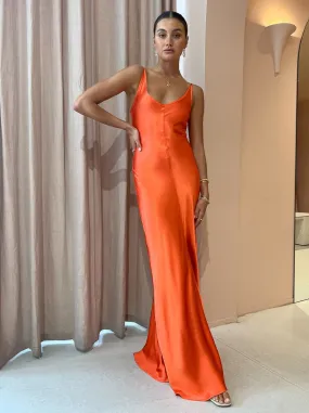 Dominique Healy Sloane Dress in Melon