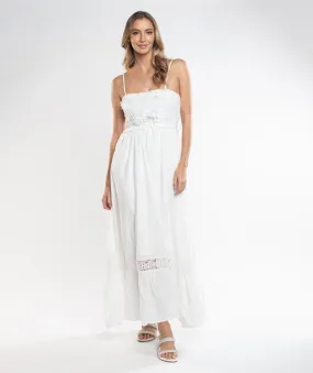 Emiliana Maxi Dress - White