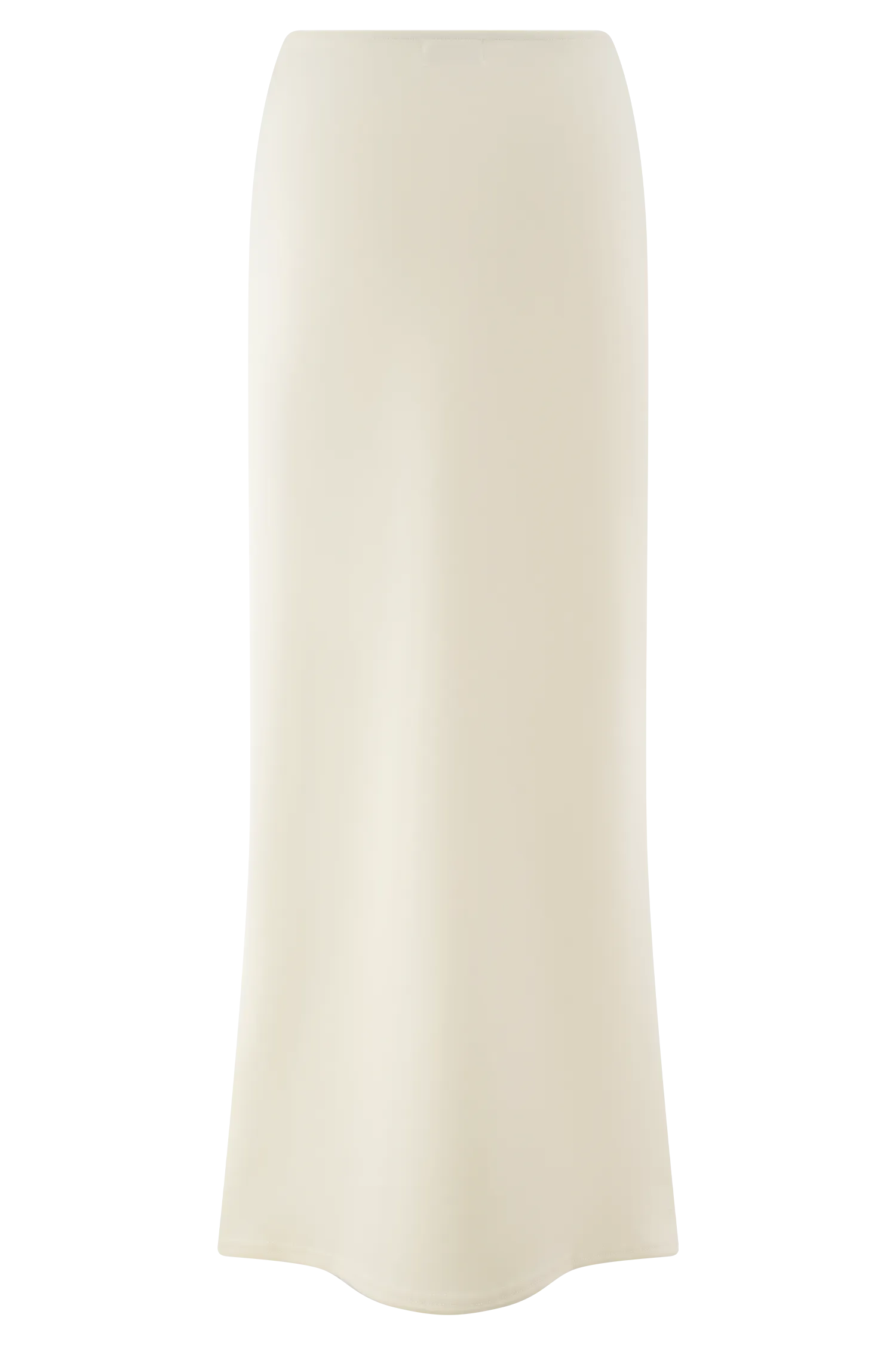 Eris Scuba Jersey Maxi Skirt - Ivory