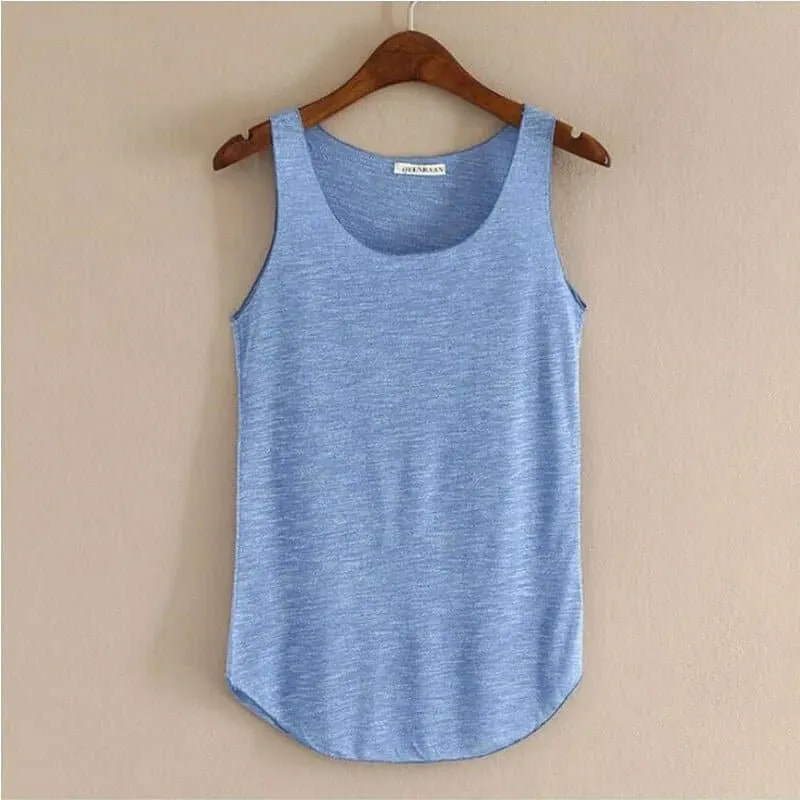 Fitness Tank Tops for Women - Moisture-Wicking, Streetwear Style, Breathable Fabric