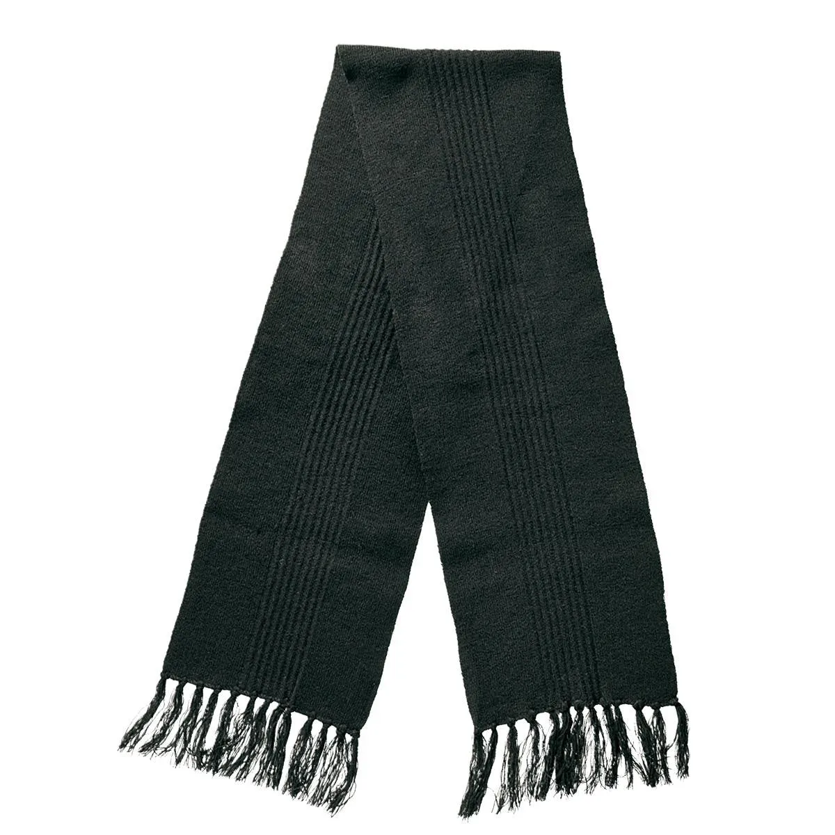 Great Southern Black Acrylic Scarf