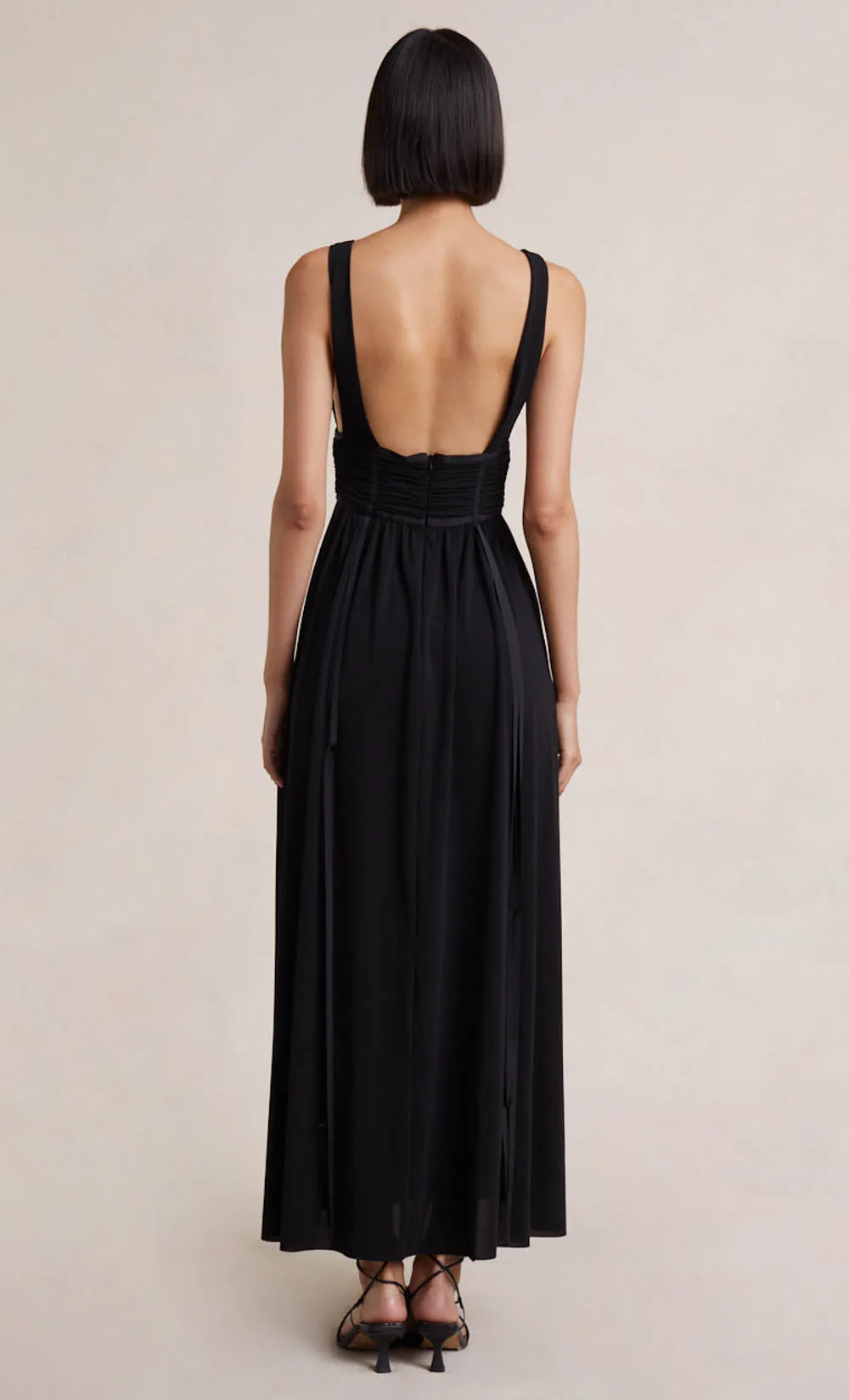 GWEN MAXI DRESS - BLACK