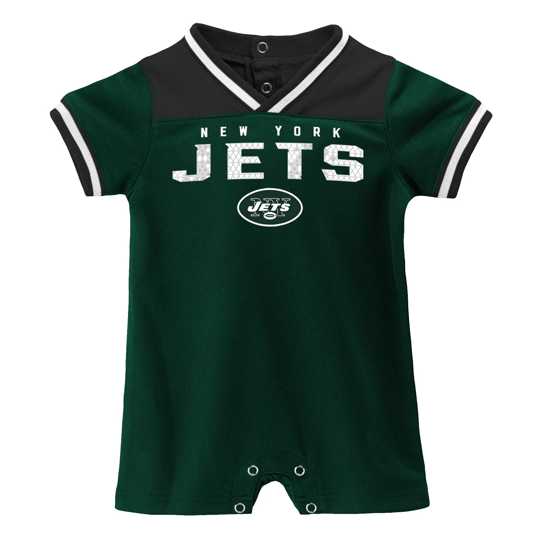 Jets Baby Boy Runback Romper