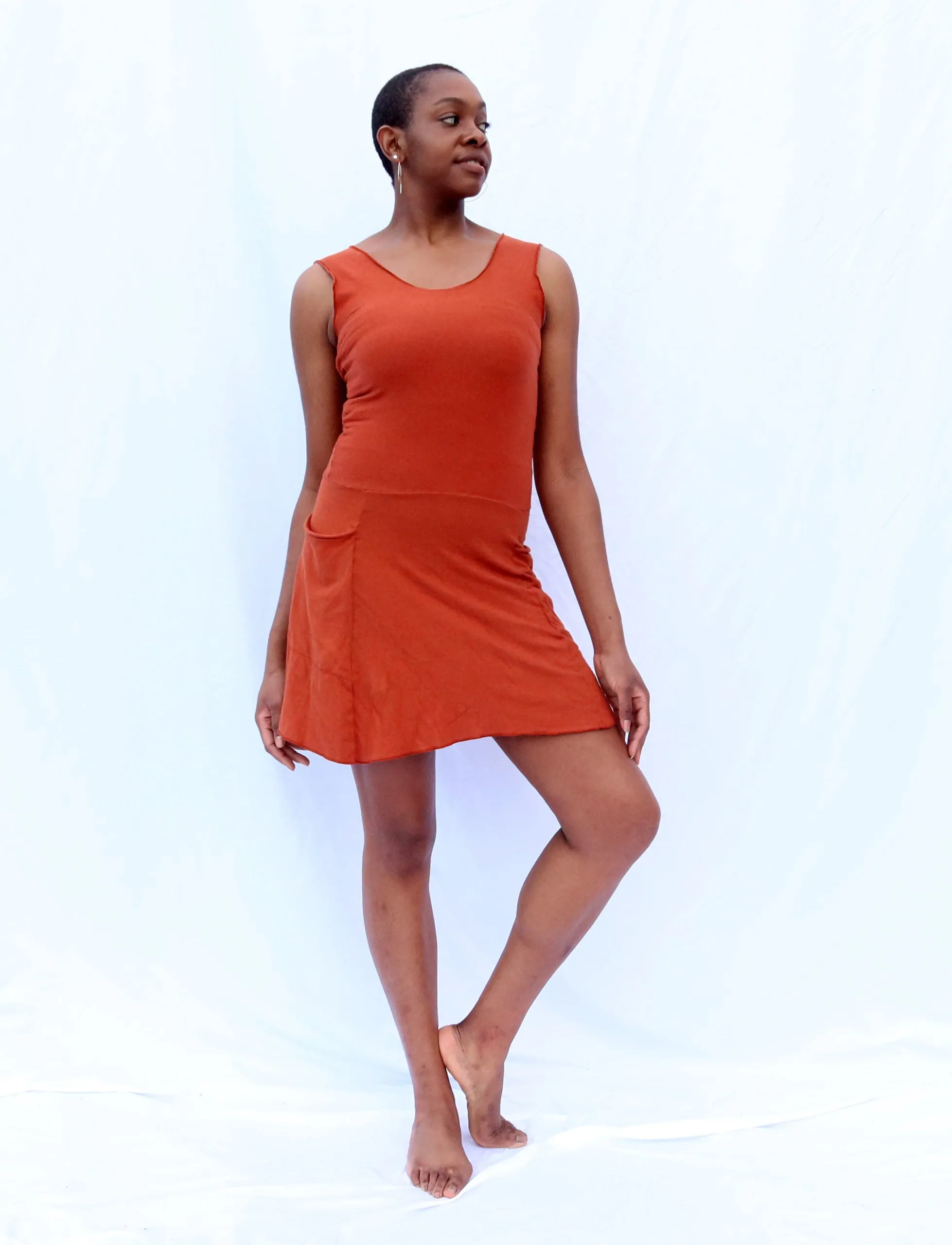 Kerela Perfect Pockets Short Dress