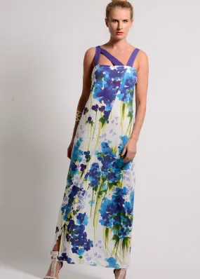 Liz - Floral print maxi dress- SOLD OUT