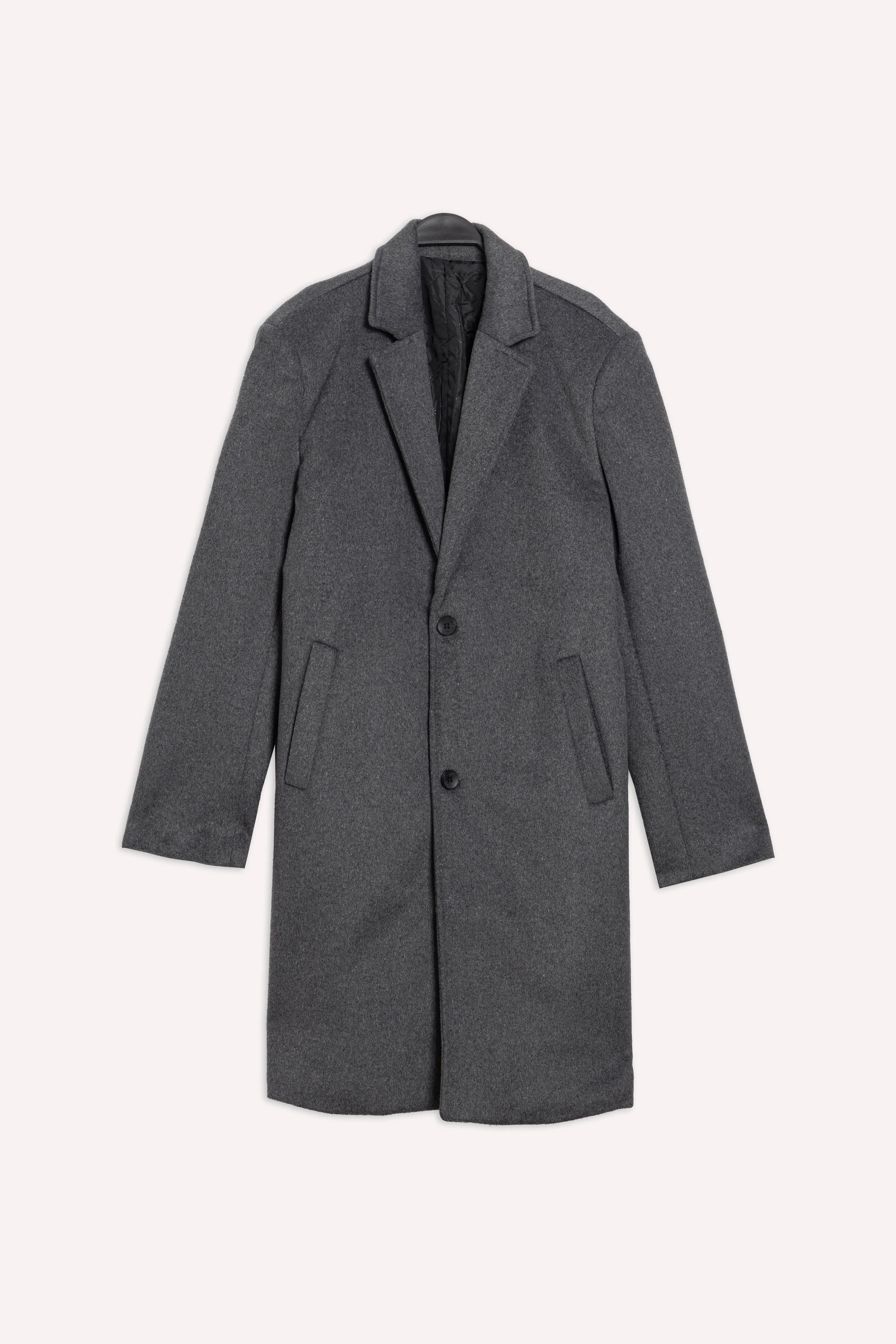 LONG WOOL BLEND COAT