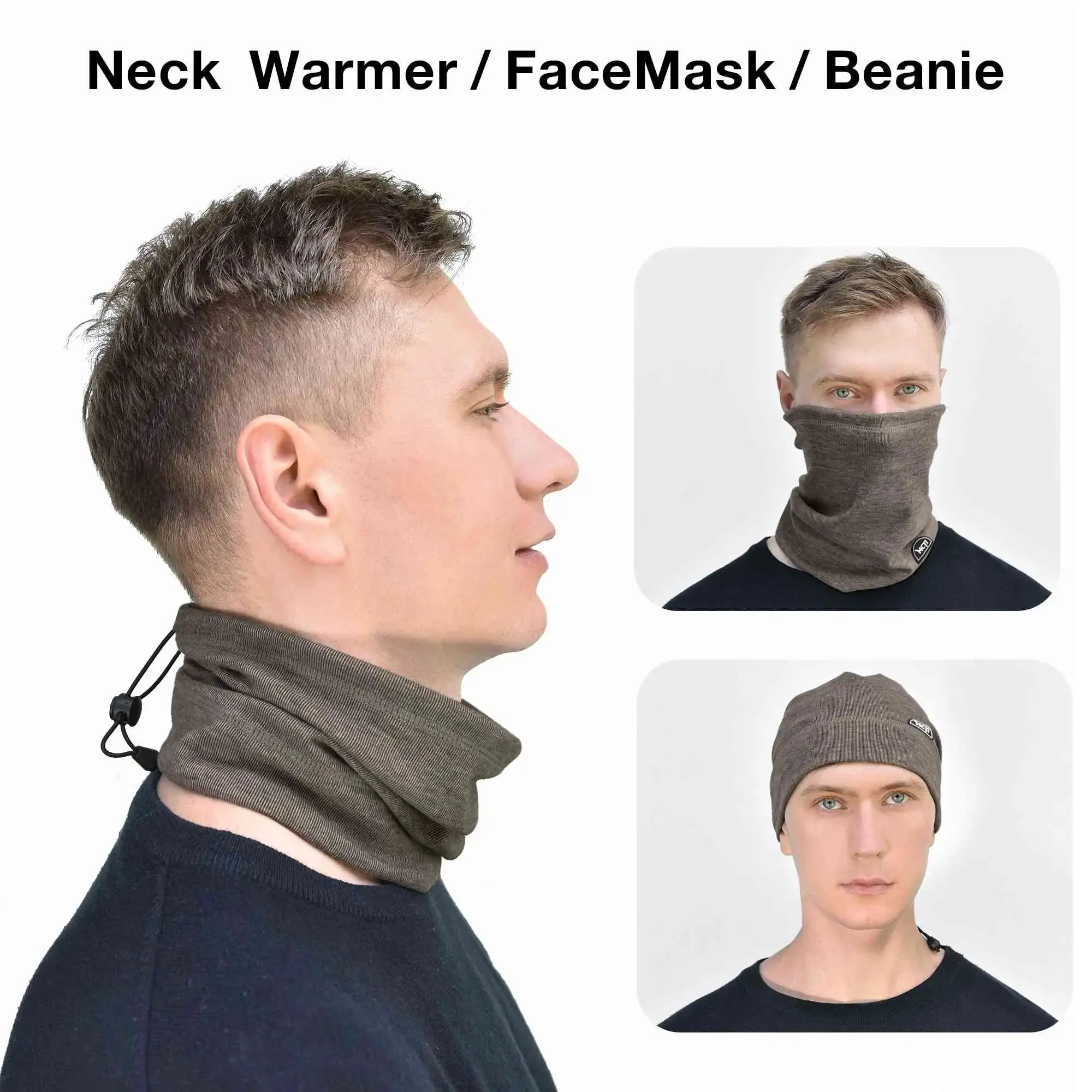 MCTi Fleece Soft Neck Warmer-2 pack