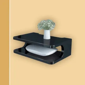 MDF Set top box holder Wall Mounted Shelf 25x21x 10 cm