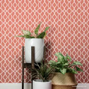 Medina Trellis Wall Stencil