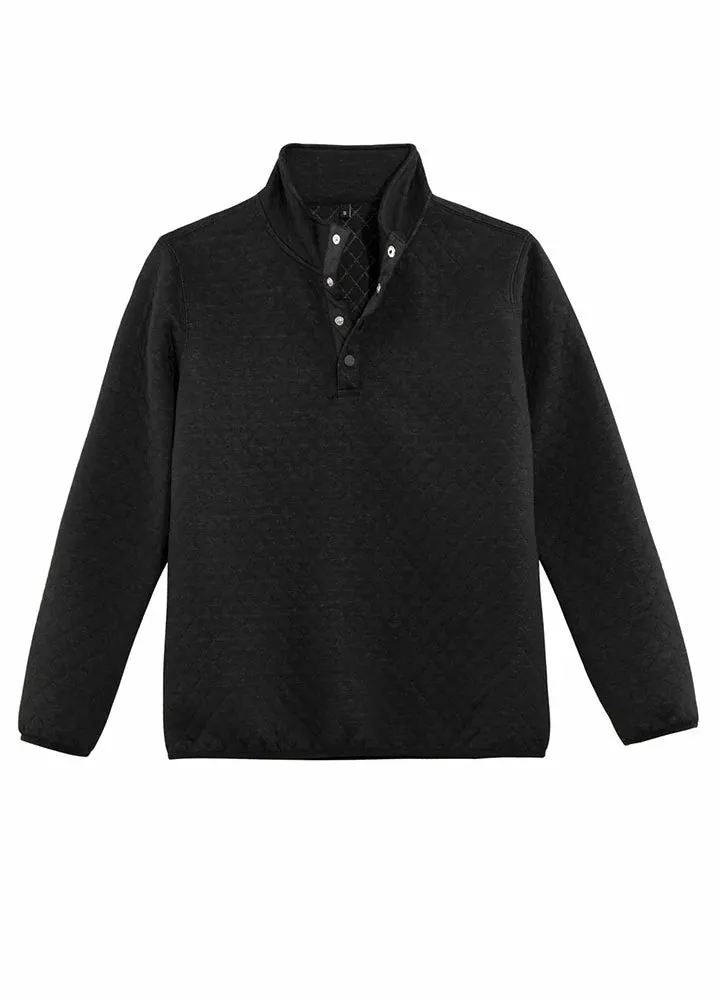 Men's Ultra Soft 1/4 Quilted Fleece Pullover Mountain Outdoor Shirt