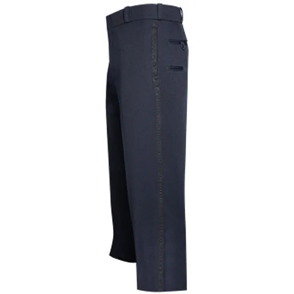 NYPD style Admin Pant Men's with 1/2" Black Braid & Flex Waist