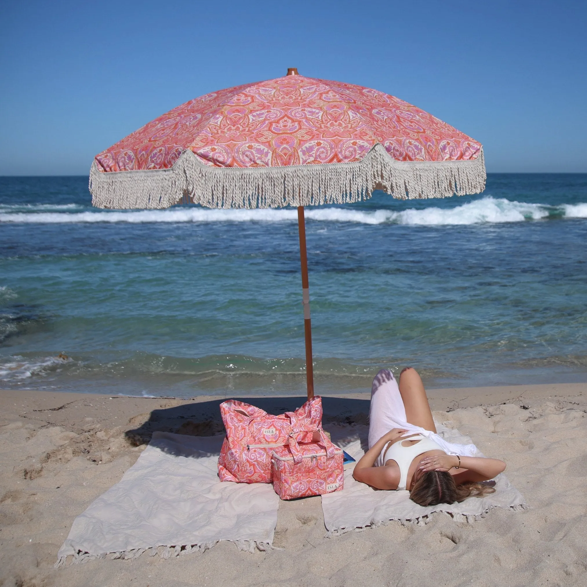 Paisley Premium Beach Umbrella