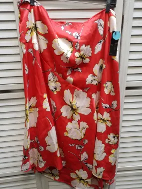 Red Skirt Maxi Worthington, Size 18