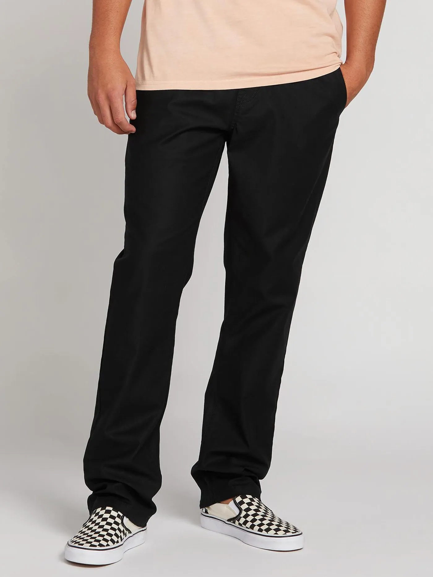 Riser Comfort Regular Tapered Fit Chino Pants