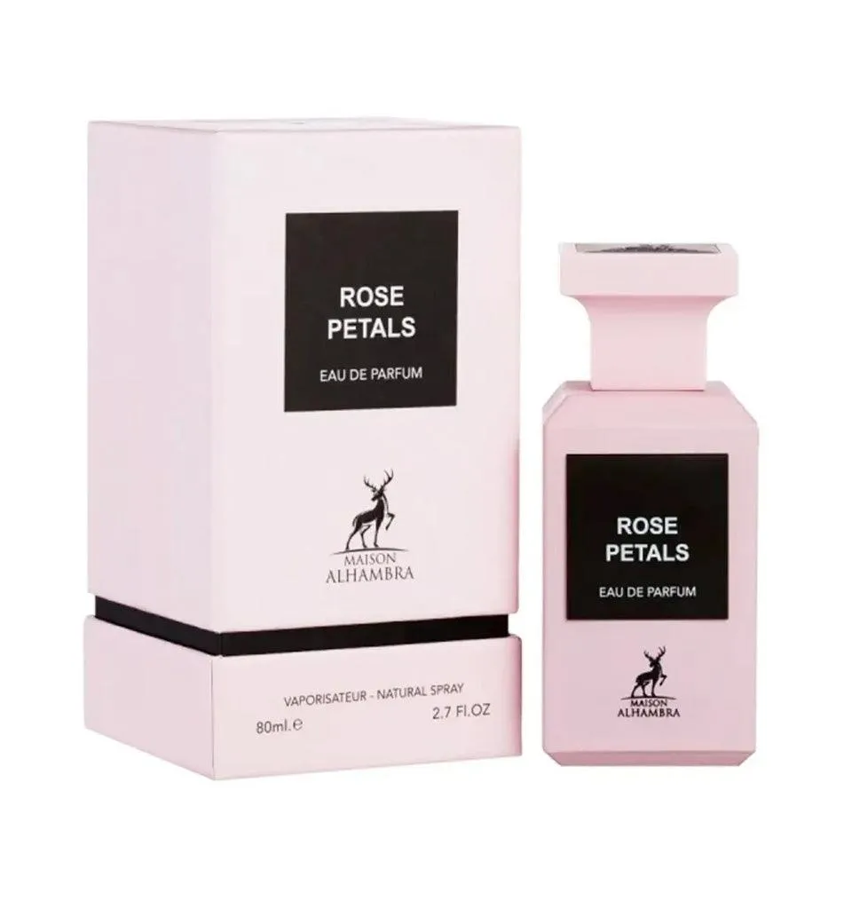 Rose Petals Perfume 80ml EDP by Maison Alhambra