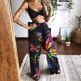 Sexy Boho 2 Piece Bandeau Top & Pant Set